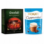Чай Greenfield и Mokate